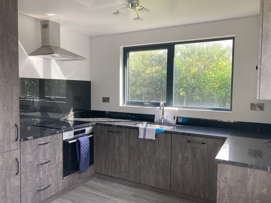 The kitchen diner in the main house