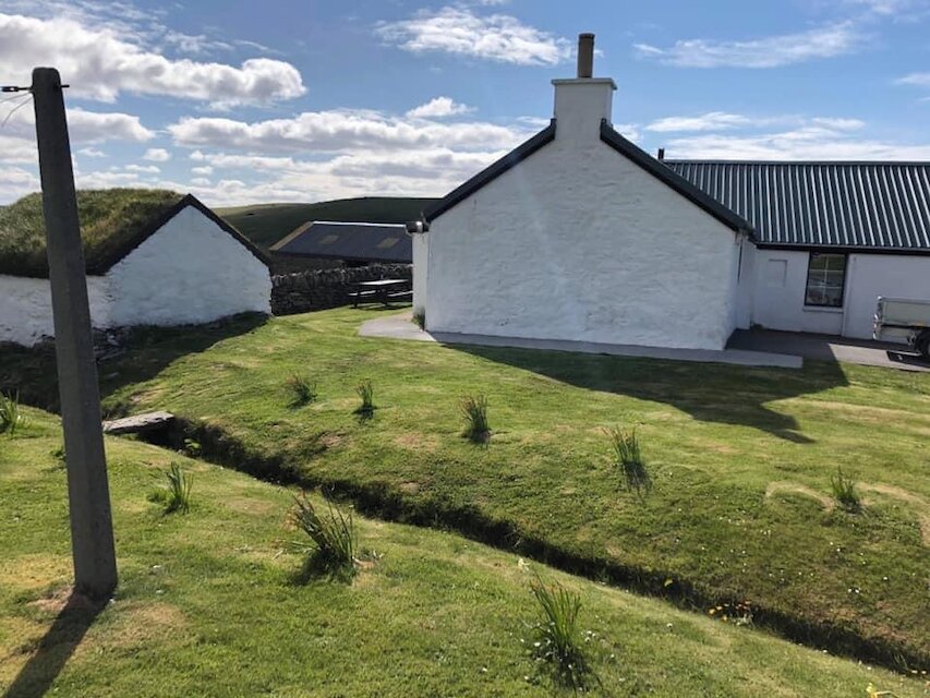 Side view of cottage Cottage @ Norbister