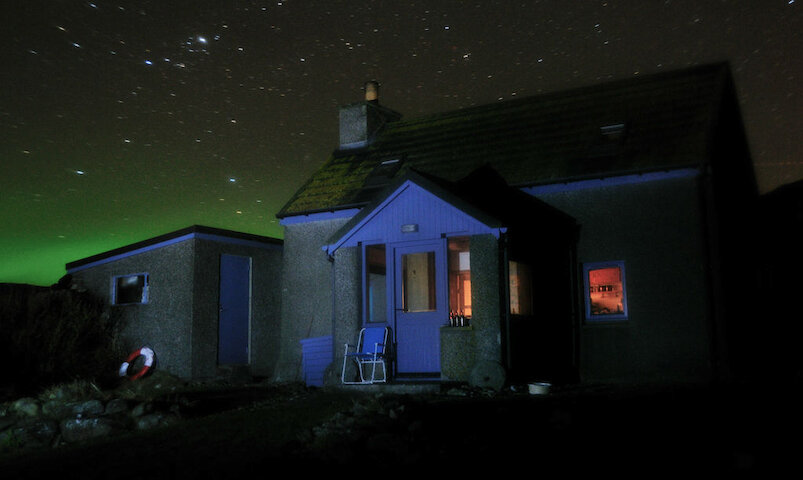 Aurora Borealis over North Booth